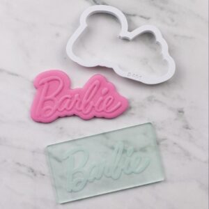 Kit Sello mas Cortante Logo Barbie Nuevo Grande S401