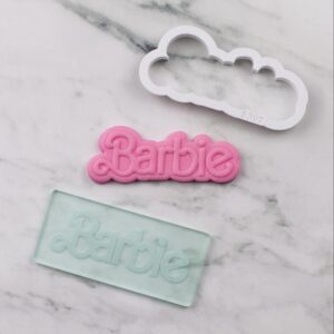 Kit Sello mas Cortante Logo Barbie Original Grande S397