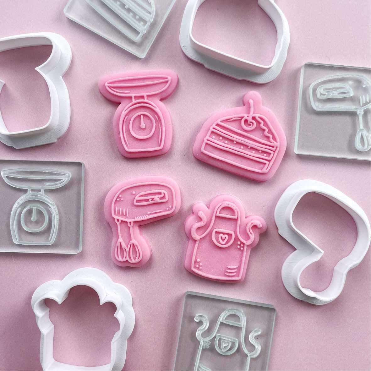 Kit Mini sellos + Kit Mini cortantes Pasteleria S327