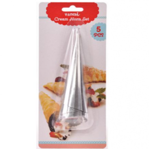 PERICO CONO LARGO CANNOLI SET X 5 UN