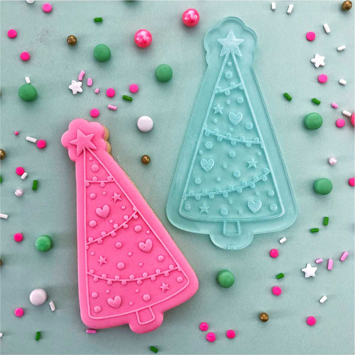 Sello y Cortante Árbol de Navidad S113