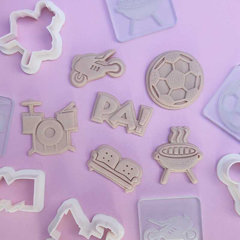 Kit Mini sellos + Kit Mini cortantes Papá Mod.2 S158