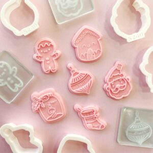 Kit Mini sellos + Kit Mini cortantes Navidad Mod. 1 S240