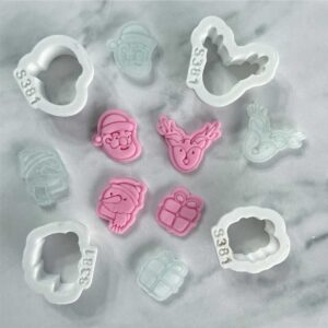 Kit Mini Estampador + Kit Mini cortantes Navidad S381