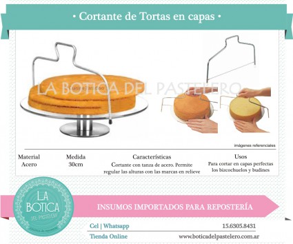 Lira Cortante De Tortas En Capas