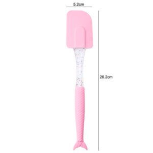 ESPATULA SILICONA GLITTER COLA DE SIRENA