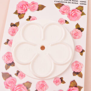 MOLDE CORTANTE CORTADOR DE ROSA (ZN2405) (CS)
