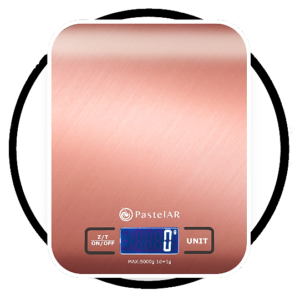 Balanzas Rose Gold (Peso Max 5kg) PASTELAR