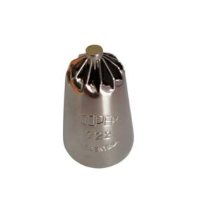 Pico Especial Grande Con Punta Flor Goteada Nº 722 (Cooper)