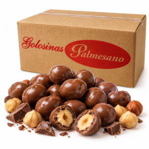 AVELLANAS BAÑADAS CHOCOLATE C/LECHE X 5.6KG