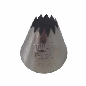 Picos Medianos Con Punta Estrella Abierta Nº D161 (Cooper)