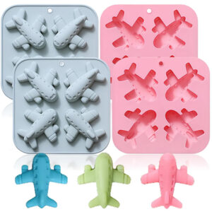 MOLDE SILICONA 4 AVIONES