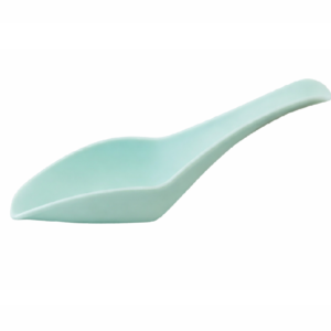 Cuchara Plástica Antiadherente Verde Pastel x 12 cm