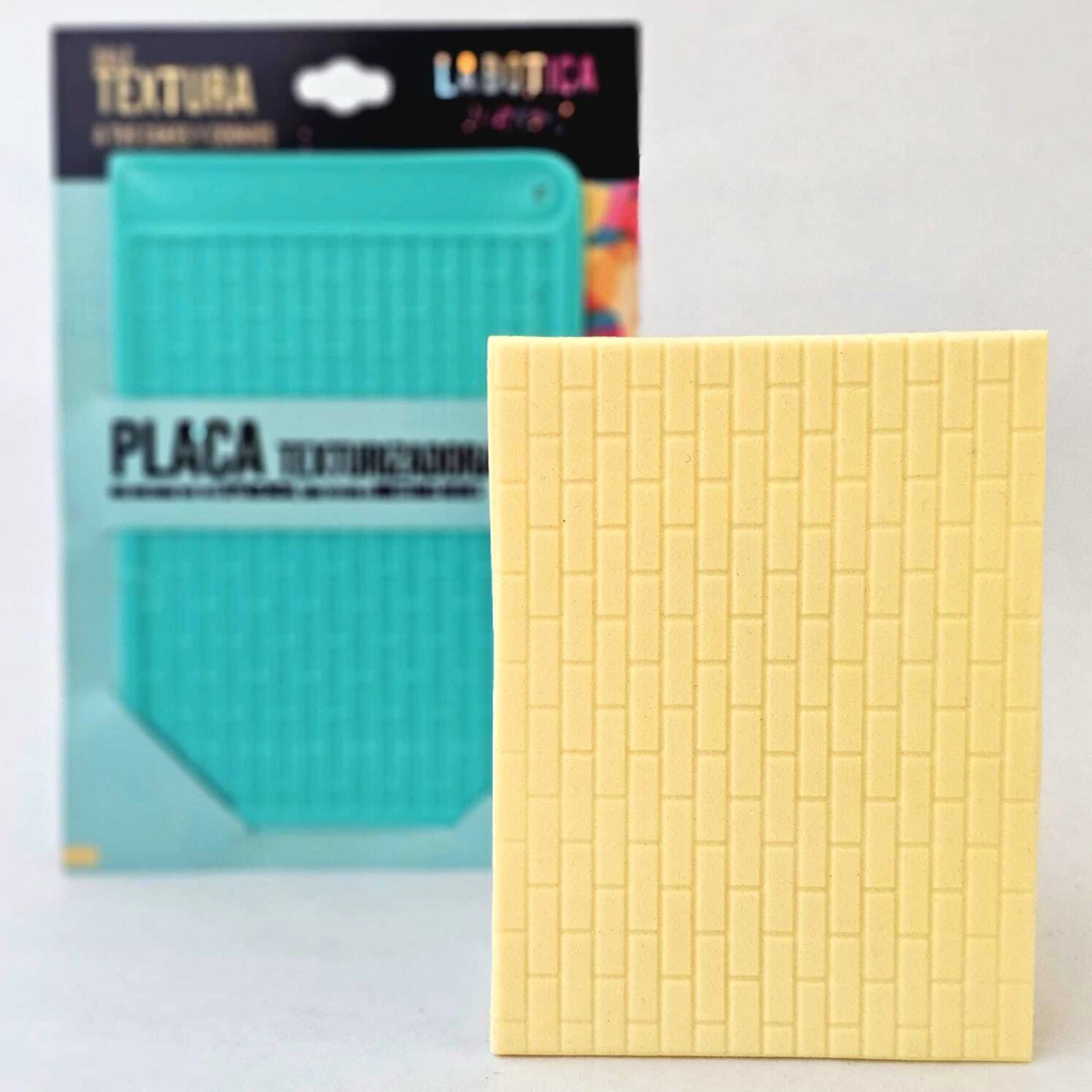 Placa Texturizadora Ladrillos 15 x 10.5 Cm.- LA BOTICA