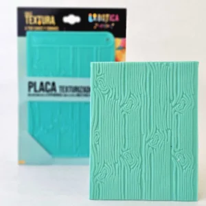 Placa Texturizadora Madera 15 x 10.5 Cm.- LA BOTICA