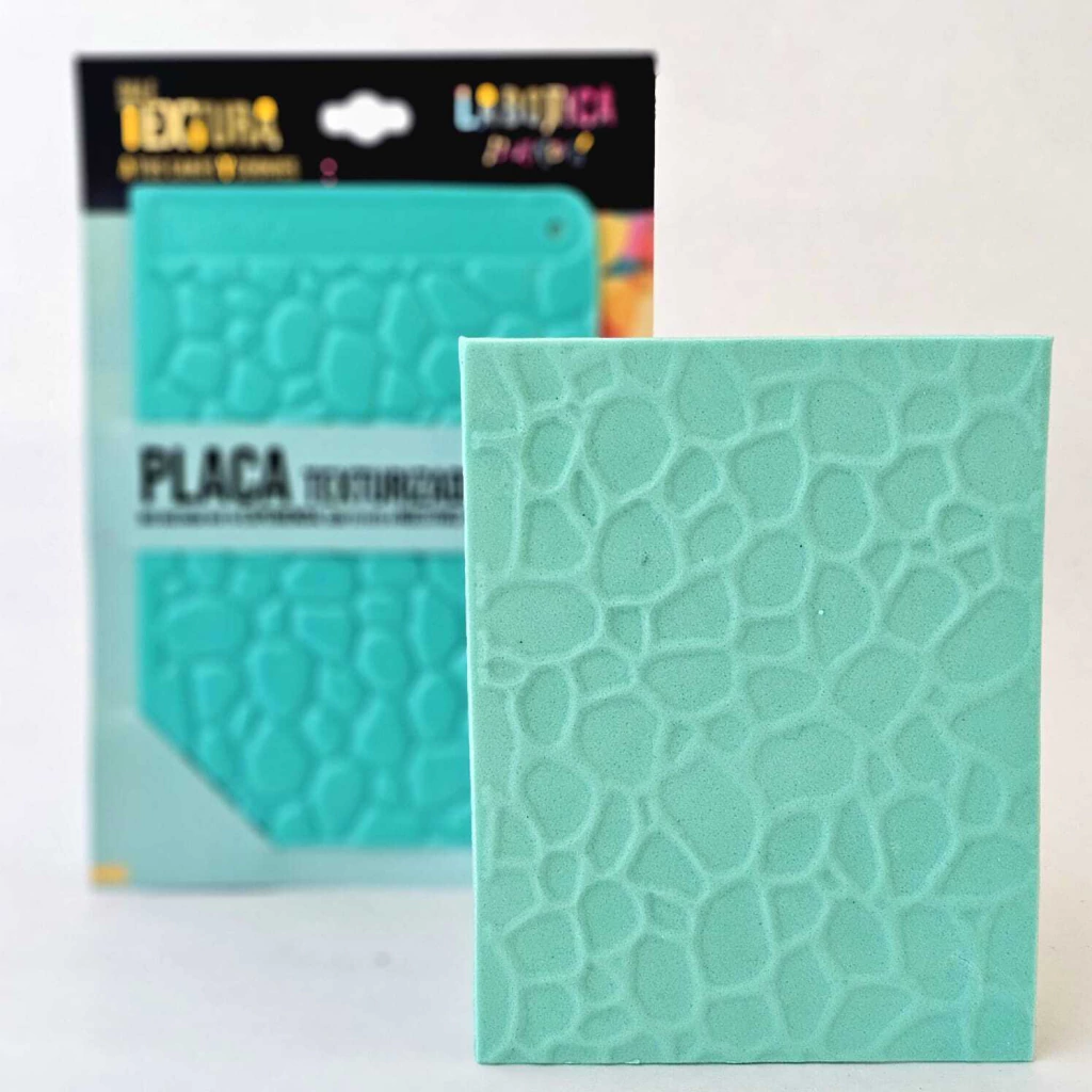 Placa Texturizadora Piedra 15 x 10.5 Cm.- LA BOTICA