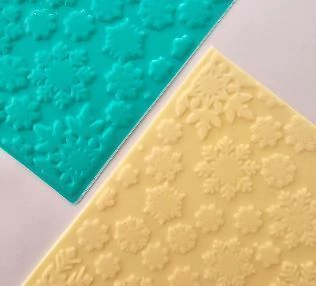 Placa Texturizadora Copo de Nieve 15 x 10.5 Cm.- LA BOTICA - Imagen 2