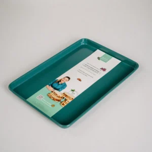 Placa Isa Rectangular 40 Cm Petróleo