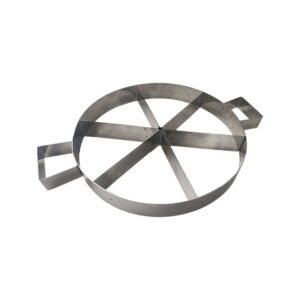 Marcador de Porciones Ac Inox 22 cm 6 Porciones (Cooper)