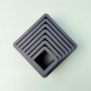 Kit de Cortantes Cuadrados -Linea Matias Dragun- Especial Pastelería (Plástico)