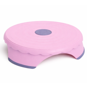 BASE GIRATORIA PLASTICA ROSA (DOÑA CLARA)