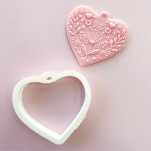 Sello y Cortante Corazon Linea Colgante S242 (Cortante)