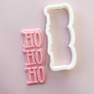 Sello y cortante «HO HO HO» Mod. 2 S248 (Cortante)