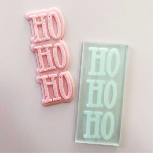 Sello y cortante «HO HO HO» Mod. 2 S248