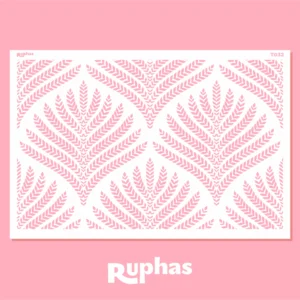 Stencil T032 Tortas Hojas