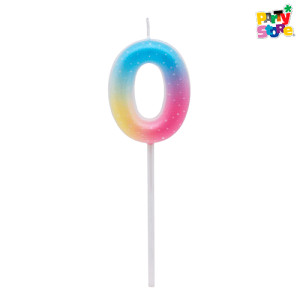 VELA NUMERO JELLY Nº0