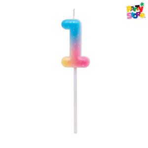VELA NUMERO JELLY Nº1