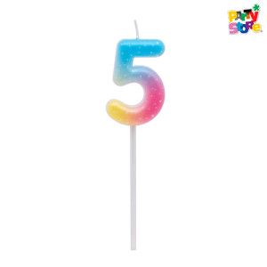 VELA NUMERO JELLY Nº5