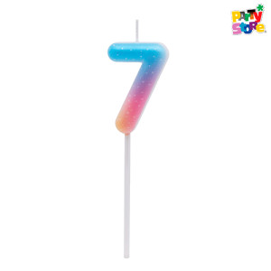 VELA NUMERO JELLY Nº7