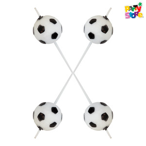VELAS FORMAS - SET VELA 3D PELOTAS x 4 piezas