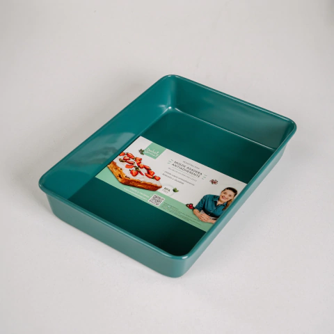 Asadera Isa rectangular 33cm Petróleo