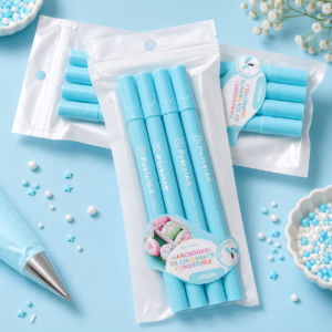 MARCADOR COMESTIBLE PASTELAR DOBLE PUNTA X 1 UNIDAD CELESTE