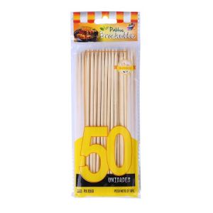 PALITO BROCHETTE 15Cm x 50 unidades bolsa AMARILLA
