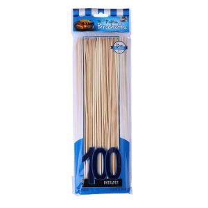 PALITO BROCHETTE 25Cm x 100 unidades bolsa AZUL