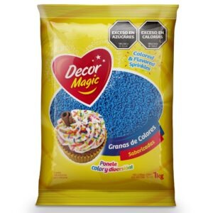 GRANAS COMUN DECOR MAGIC TURQUESA X 1KG