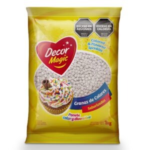 GRANAS FORMA ESTRELLA DECOR MAGIC BLANCO X 1KG