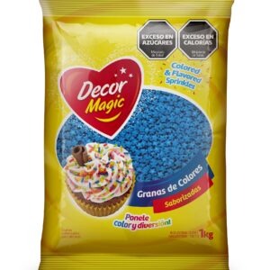 GRANAS FORMA ESTRELLA DECOR MAGIC TURQUESA X 1KG