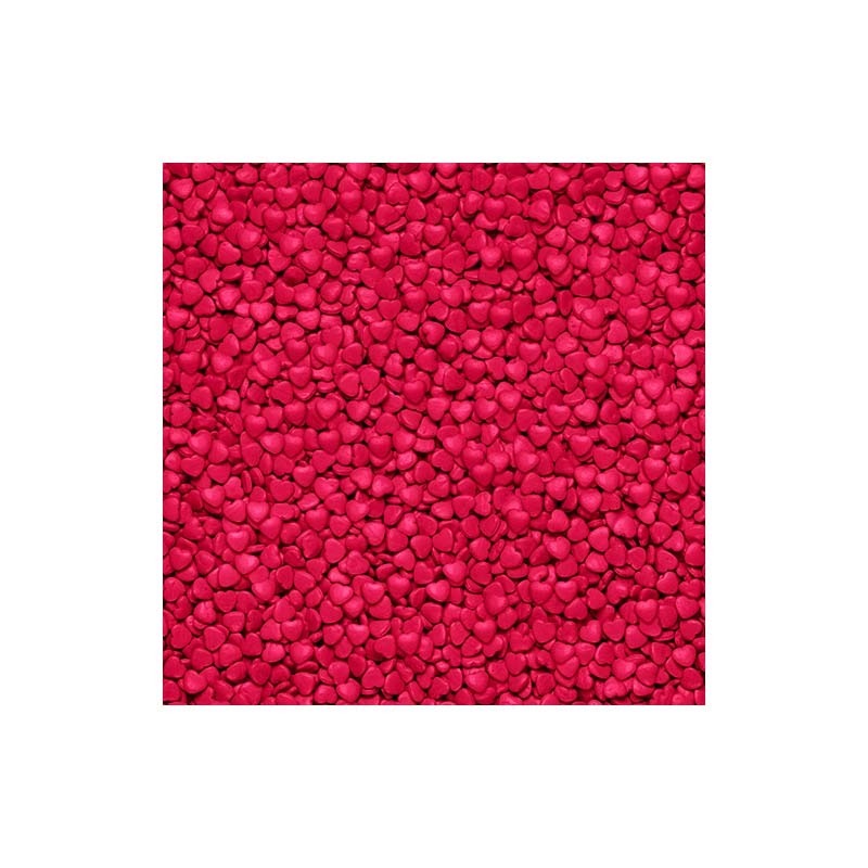 GRANAS FORMA CORAZON DECOR MAGIC ROJO X 1KG X 3UN - Imagen 2