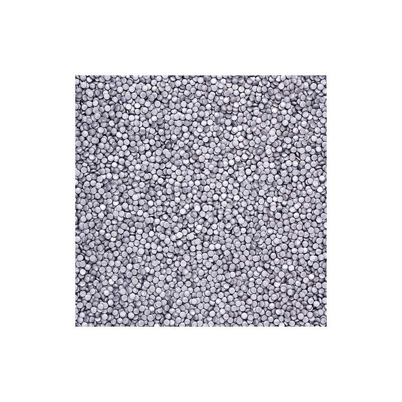 GRANAS FORMA CIRCULO DECOR MAGIC PLATEADO X 100GR (SUELTO)