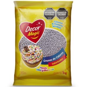 GRAGEAS Nº3 DECOR MAGIC PLATA X 1KG