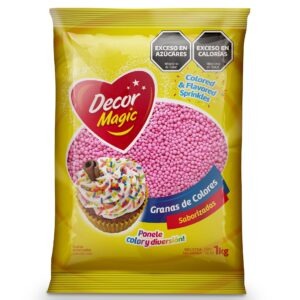GRAGEAS Nº3 DECOR MAGIC ROSA PASTEL X 1KG