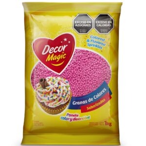 GRAGEAS Nº3 DECOR MAGIC ROSA X 1KG