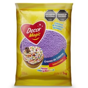 GRAGEAS Nº3 DECOR MAGIC LILA X 1KG