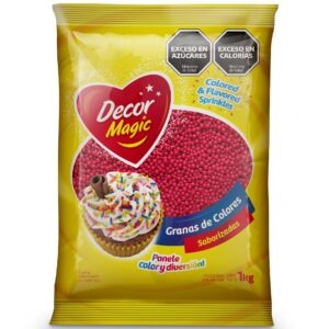 GRAGEAS Nº3 DECOR MAGIC ROJO X 1KG