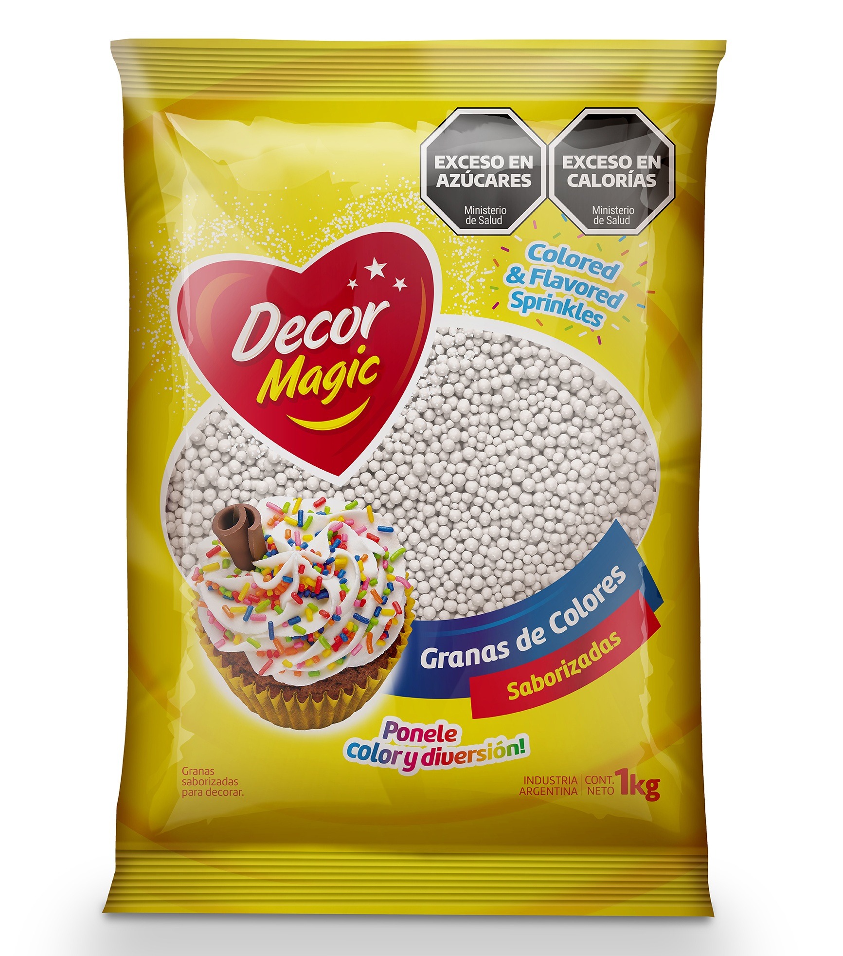 GRAGEAS Nº3 DECOR MAGIC BLANCO X 1KG