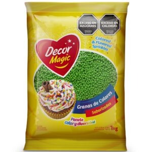 GRAGEAS Nº3 DECOR MAGIC VERDE CLARO X 1KG